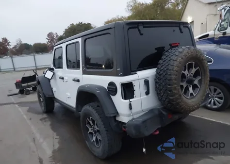 2020 Jeep Wrangler Unlimited Rubicon 4X4 z USA, uszkodzony, nr VIN 1C4HJXFGXLW290570